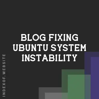 Fixing Ubuntu System Instability After Removing Software or Drivers | Logo - Indexof